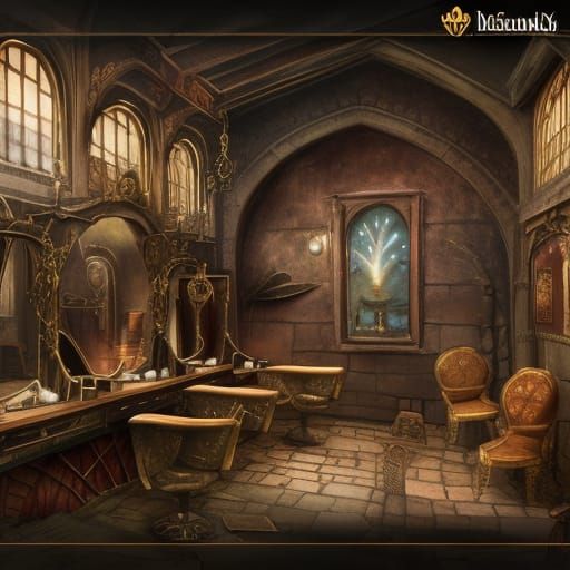 Beauty Salon, Medieval, Fantasy 