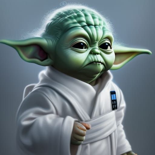 Baby Yoda storm Trooper - AI Generated Artwork - NightCafe Creator