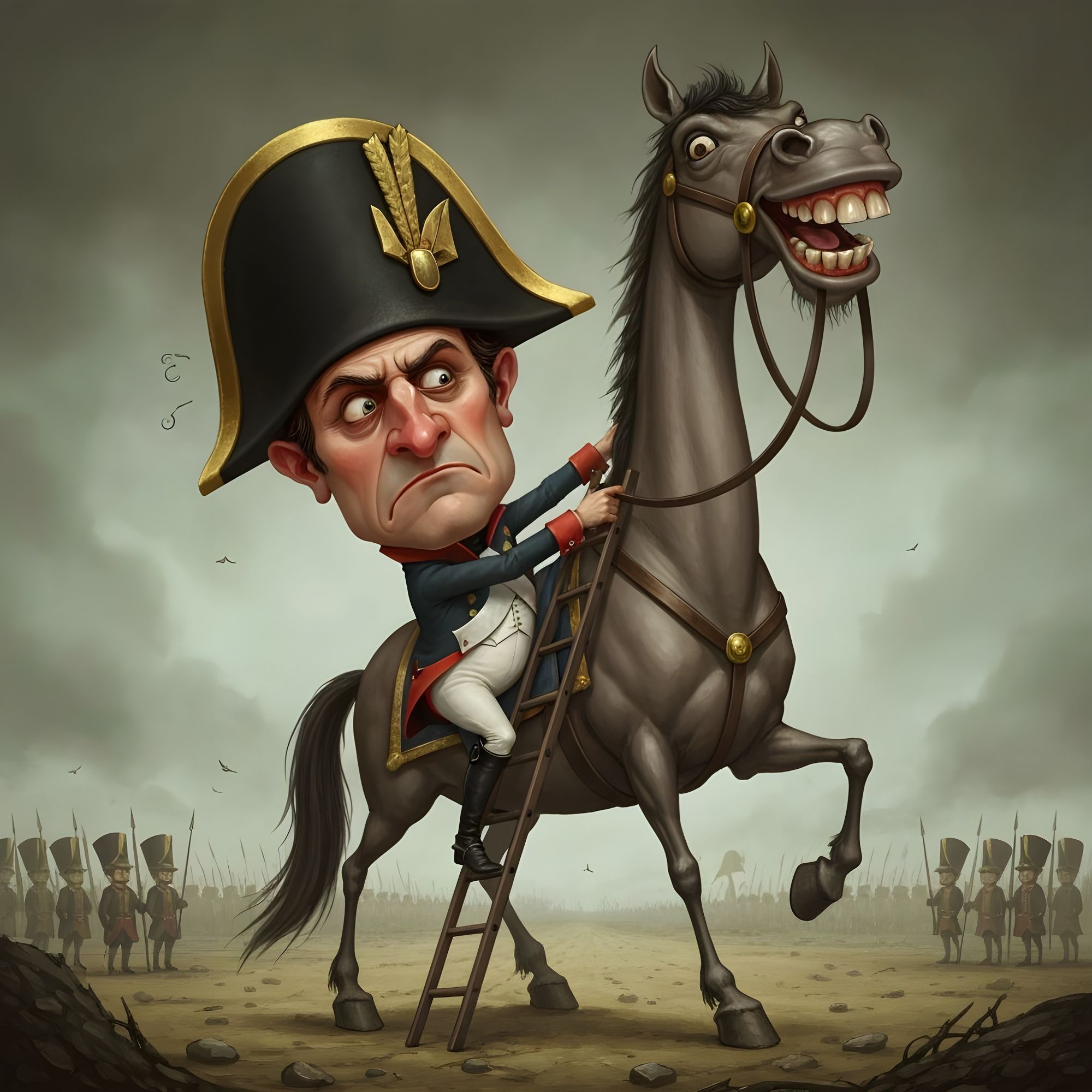 Diminutive size, big ego