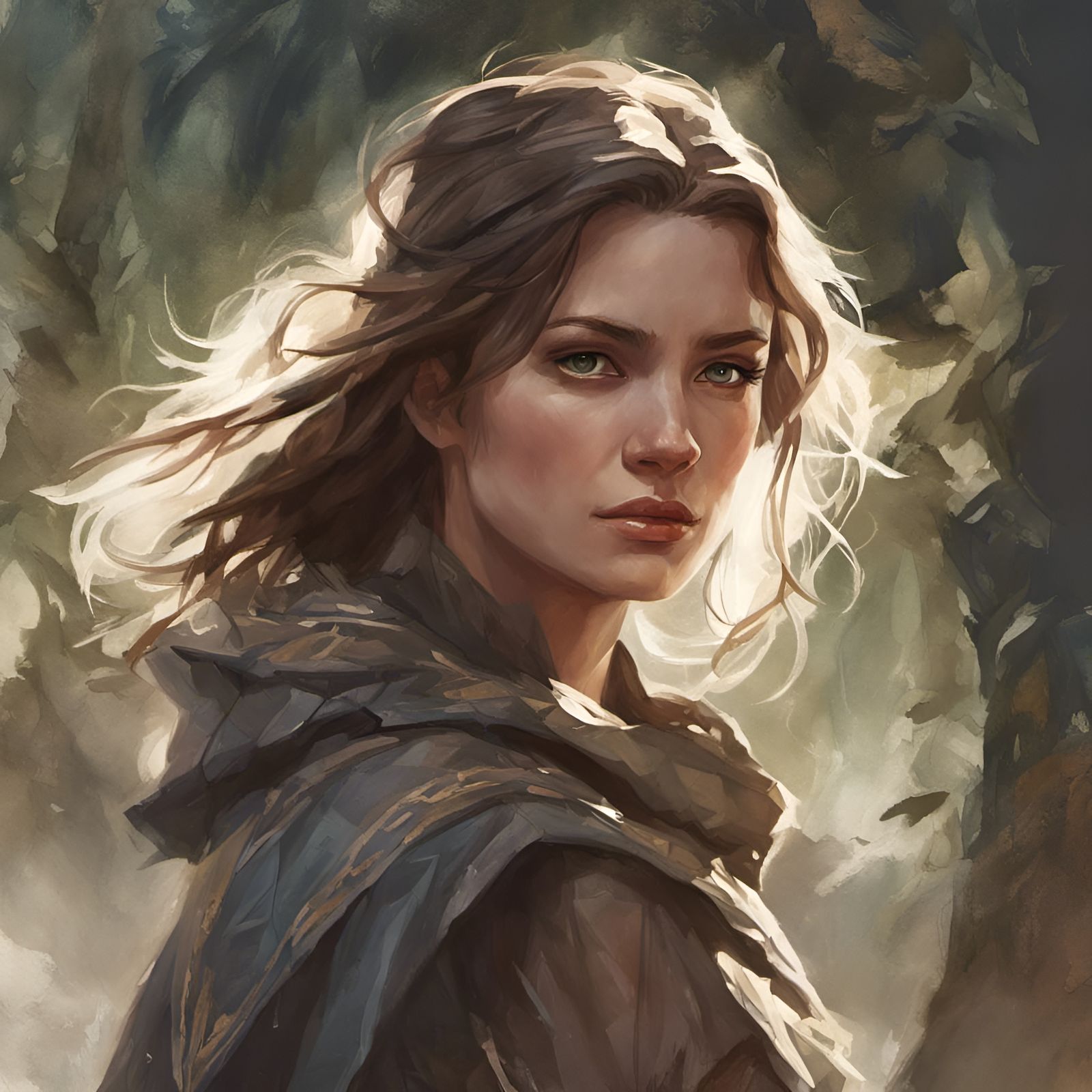 Narieth, ranger from the North (Middle-Earth) - AI Generated Artwork ...