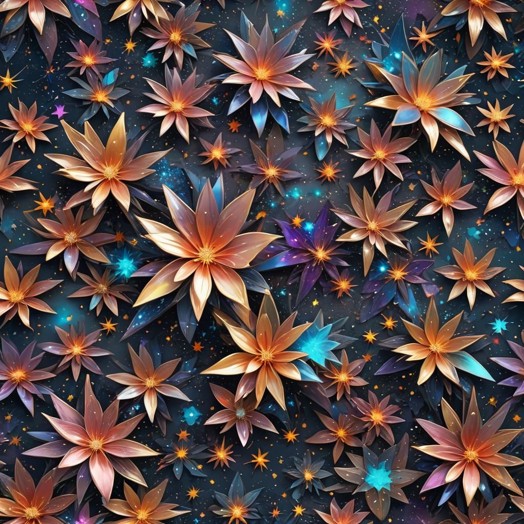 Starry Flowers