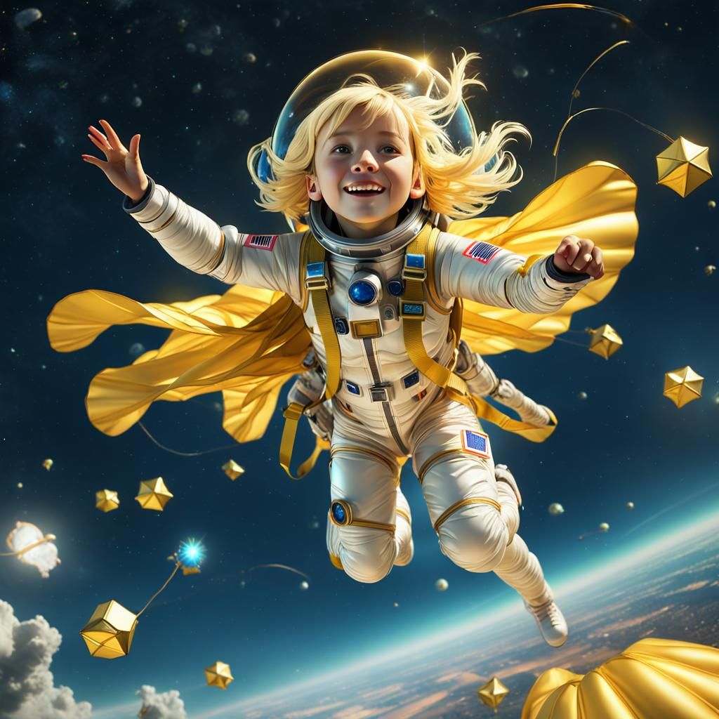 "Photography, macro photography, a happy lovely blonde girl ...