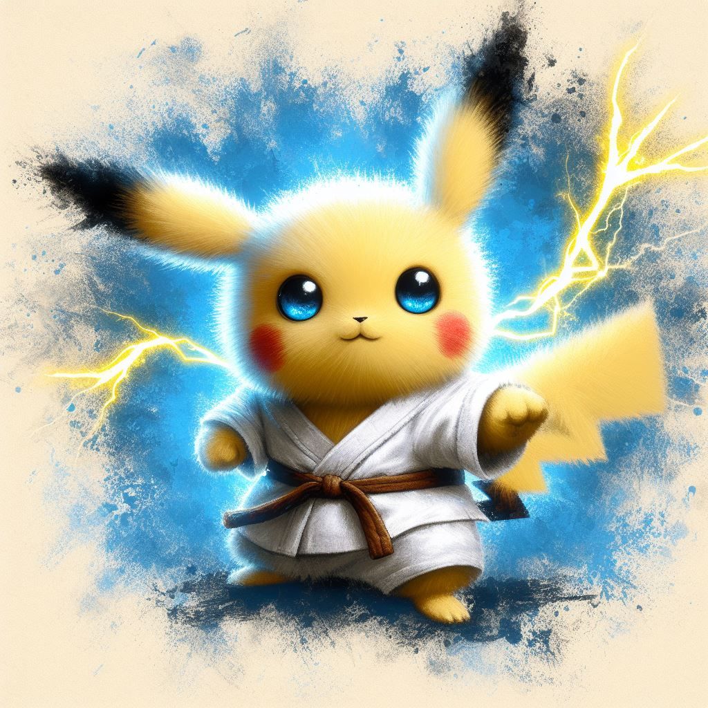 Pikachu Kung-fu!