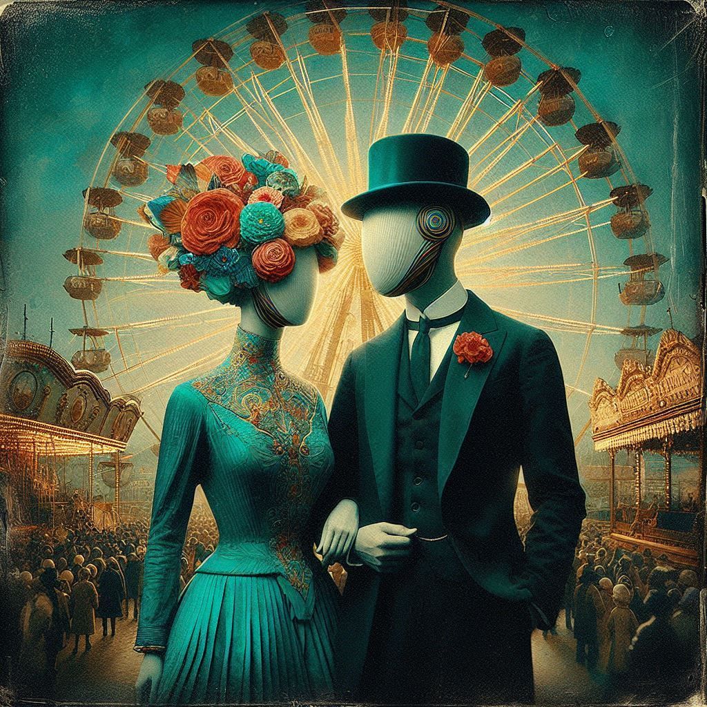 The amusement park you dream of on misty moonlit nights