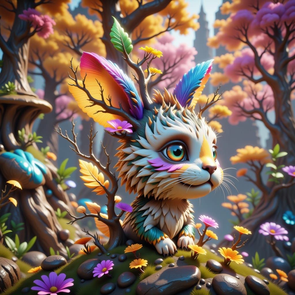 A rabbit<lora:Zeste Hybrid Test 1:1.0> 