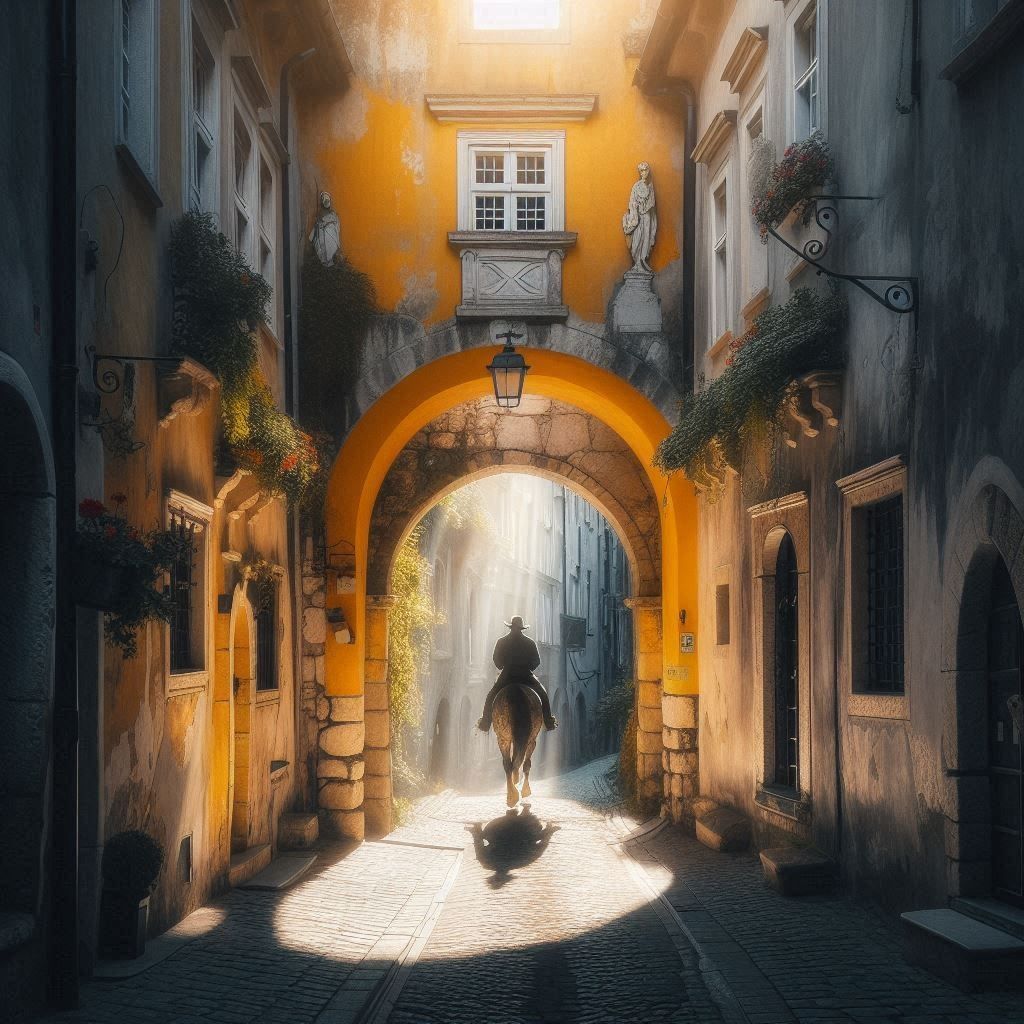 “A Lone Rider’s Quest”