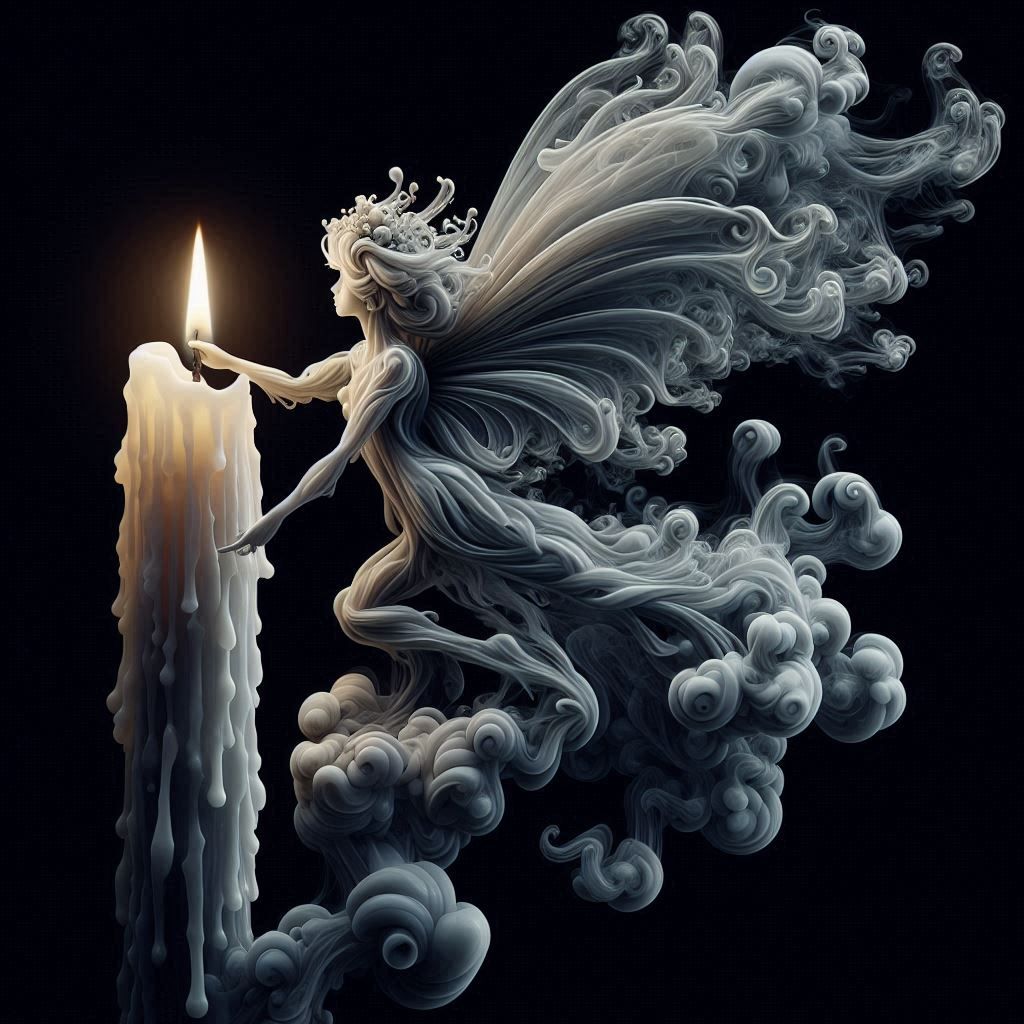 Smoke Fairy smothering the flame