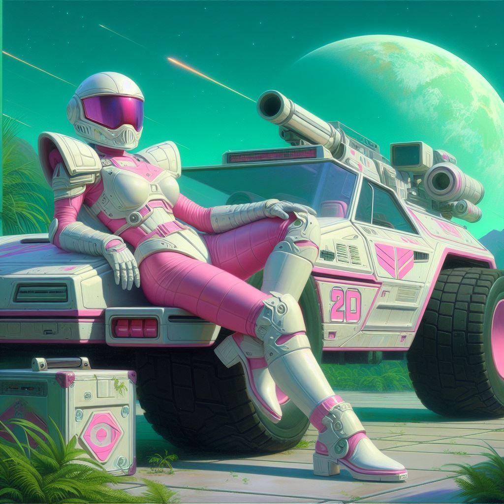 hajime sorayama retro 80s sci-fi futurism cyberpunk Blaster ...