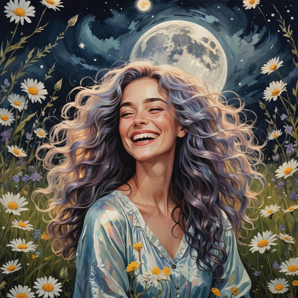 Laughing Among the Daisies