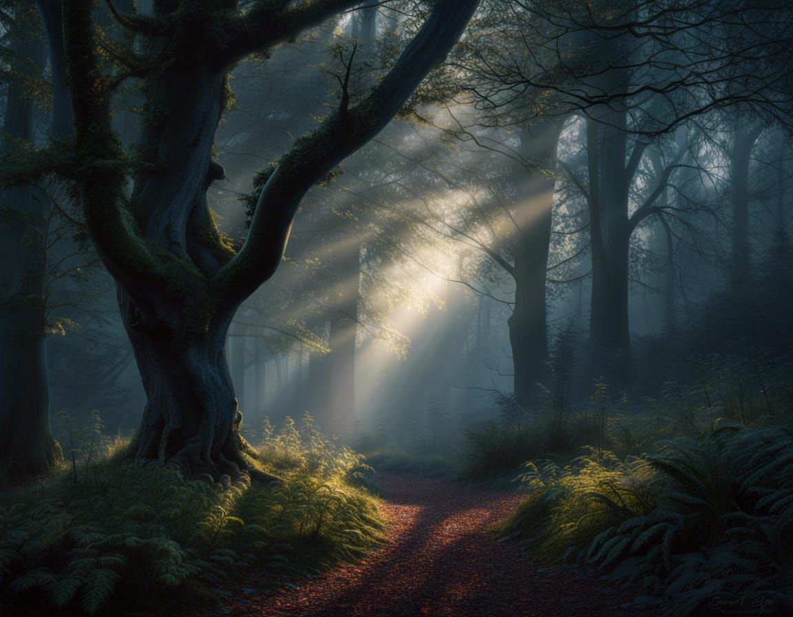 Sherwood Forest  by @Cloudy Head