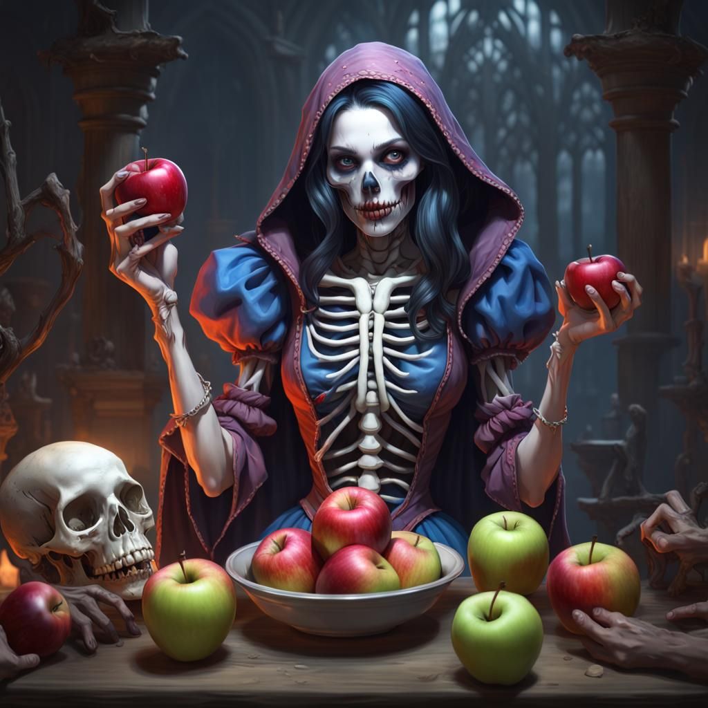 Snow Witch offering Apples....choose wisely  by @Brian Hanable