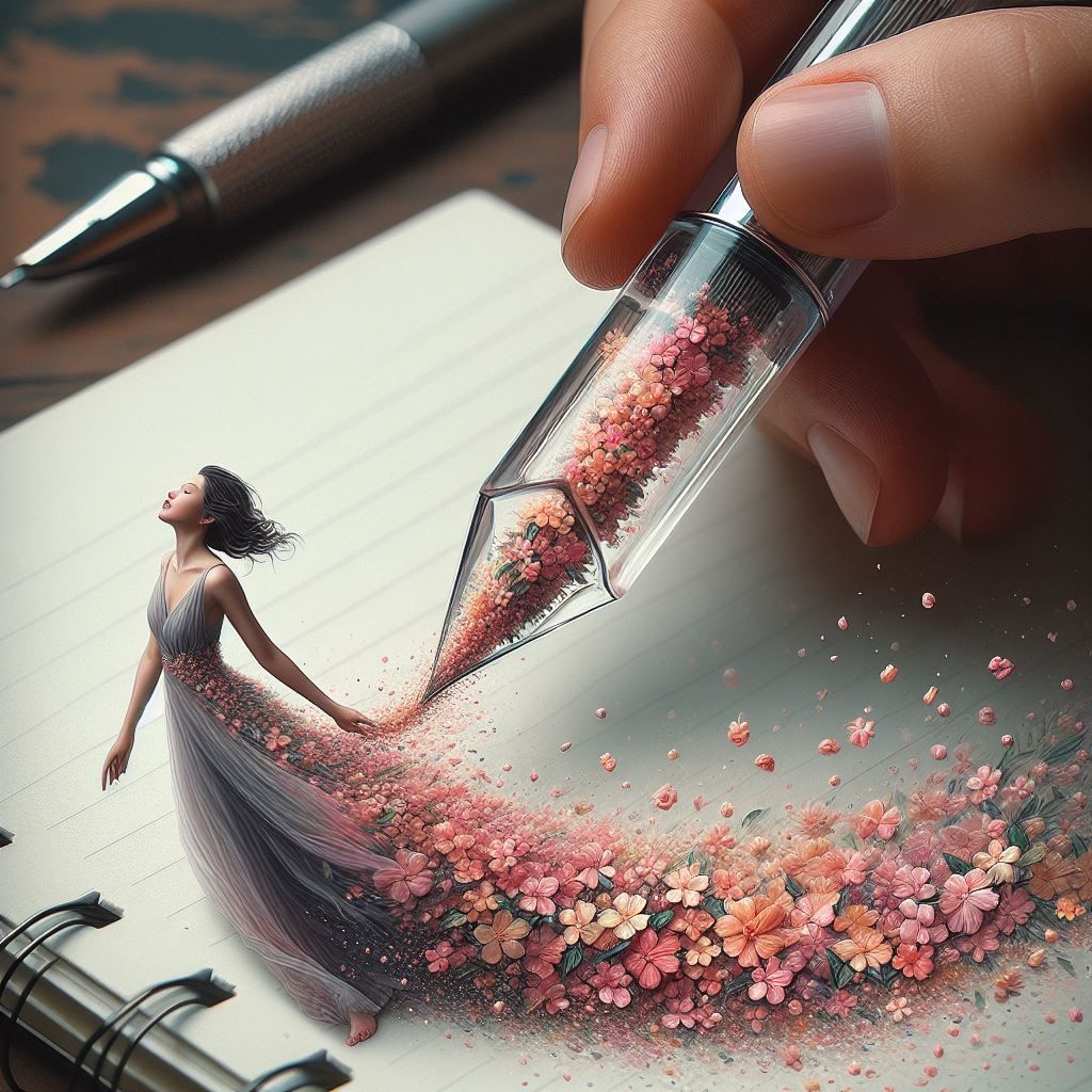 RESIN PEN ART