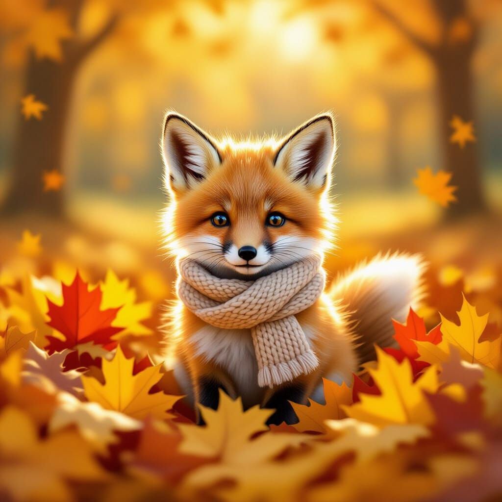 Autumn cuteness  by @Manny Marshall