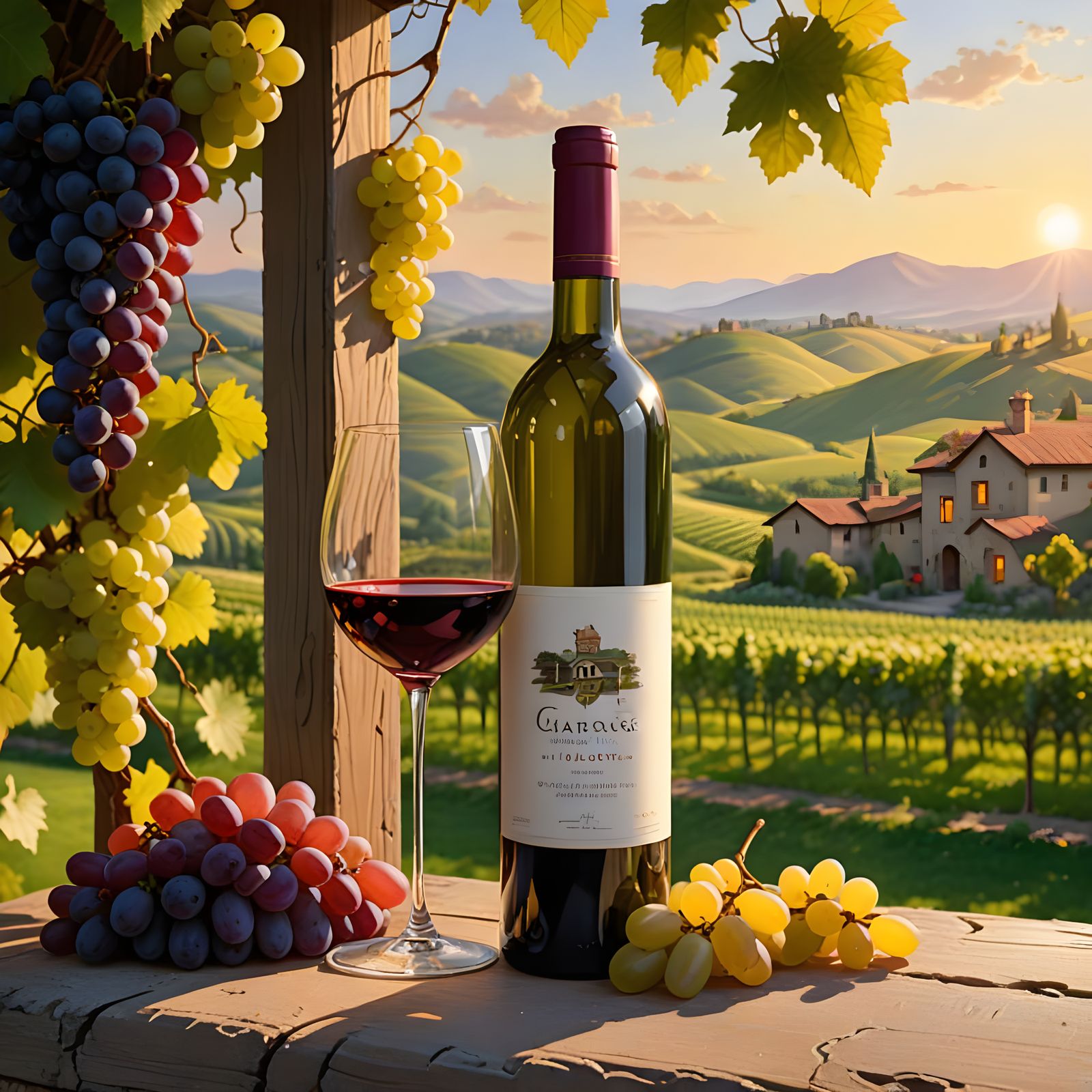 The Rich Aroma of Wine and the Call of the Earth  by @Richcruise Liu