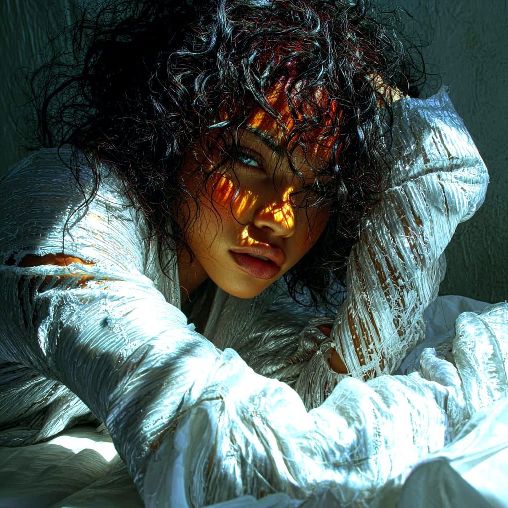 Sunlit Rapture in Linen