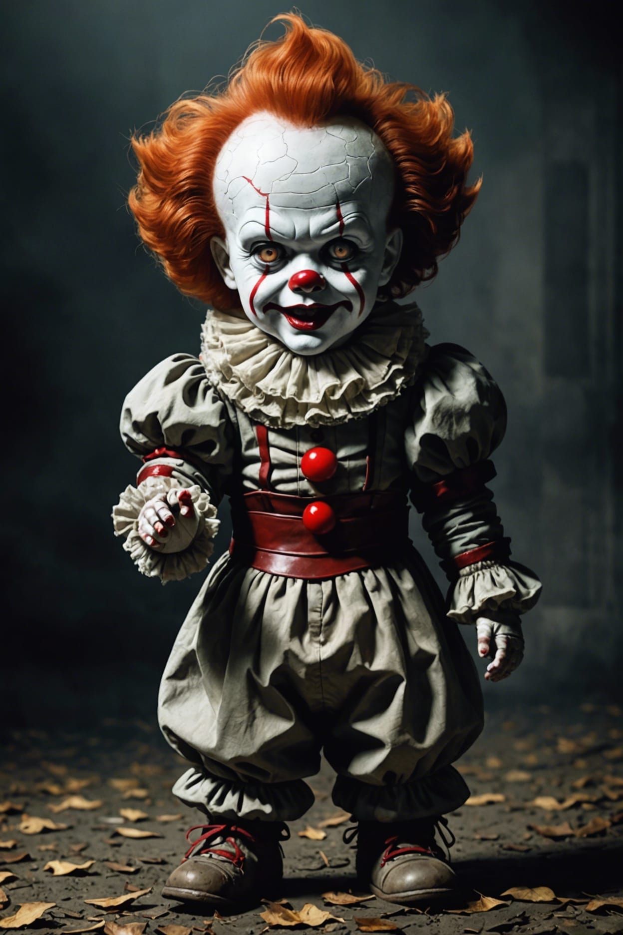 Baby Pennywise - AI Generated Artwork - NightCafe Creator