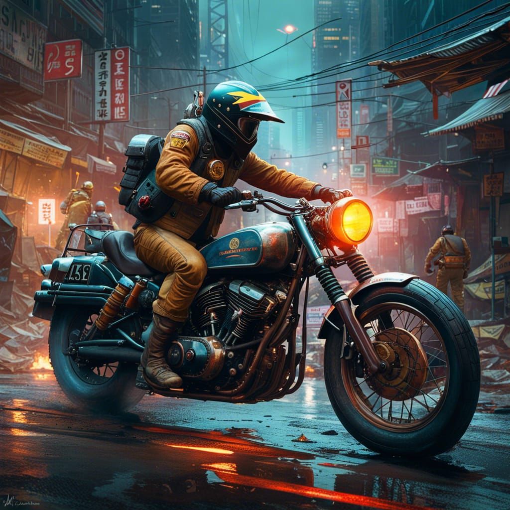 Motorbike   by @Light