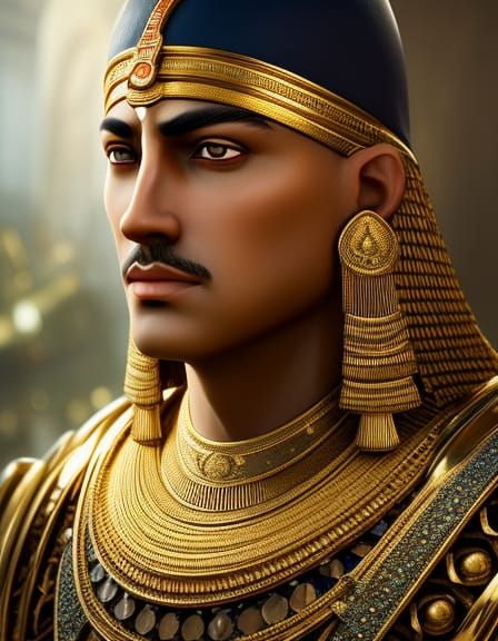 Ancient Egyptian Army General - AI Generated Artwork - NightCafe Creator