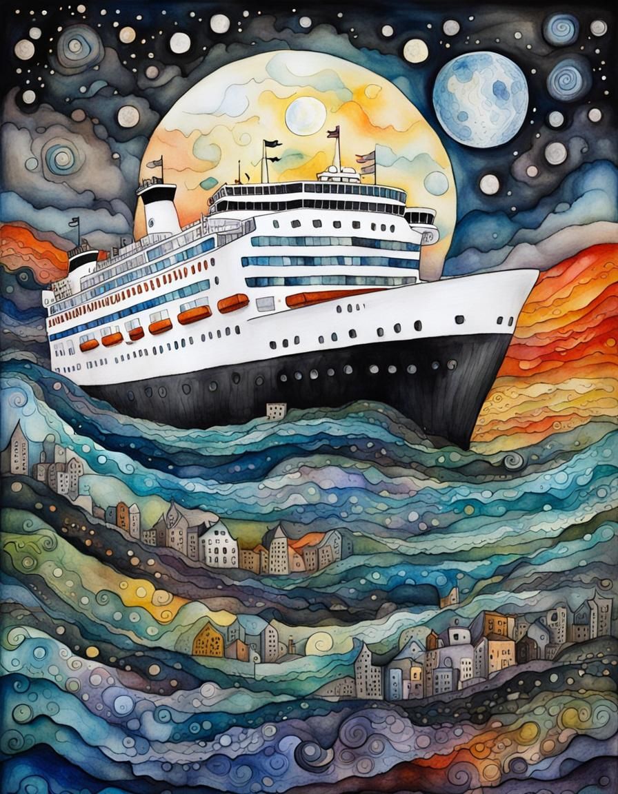 Ferry Boat to France  by @Northview