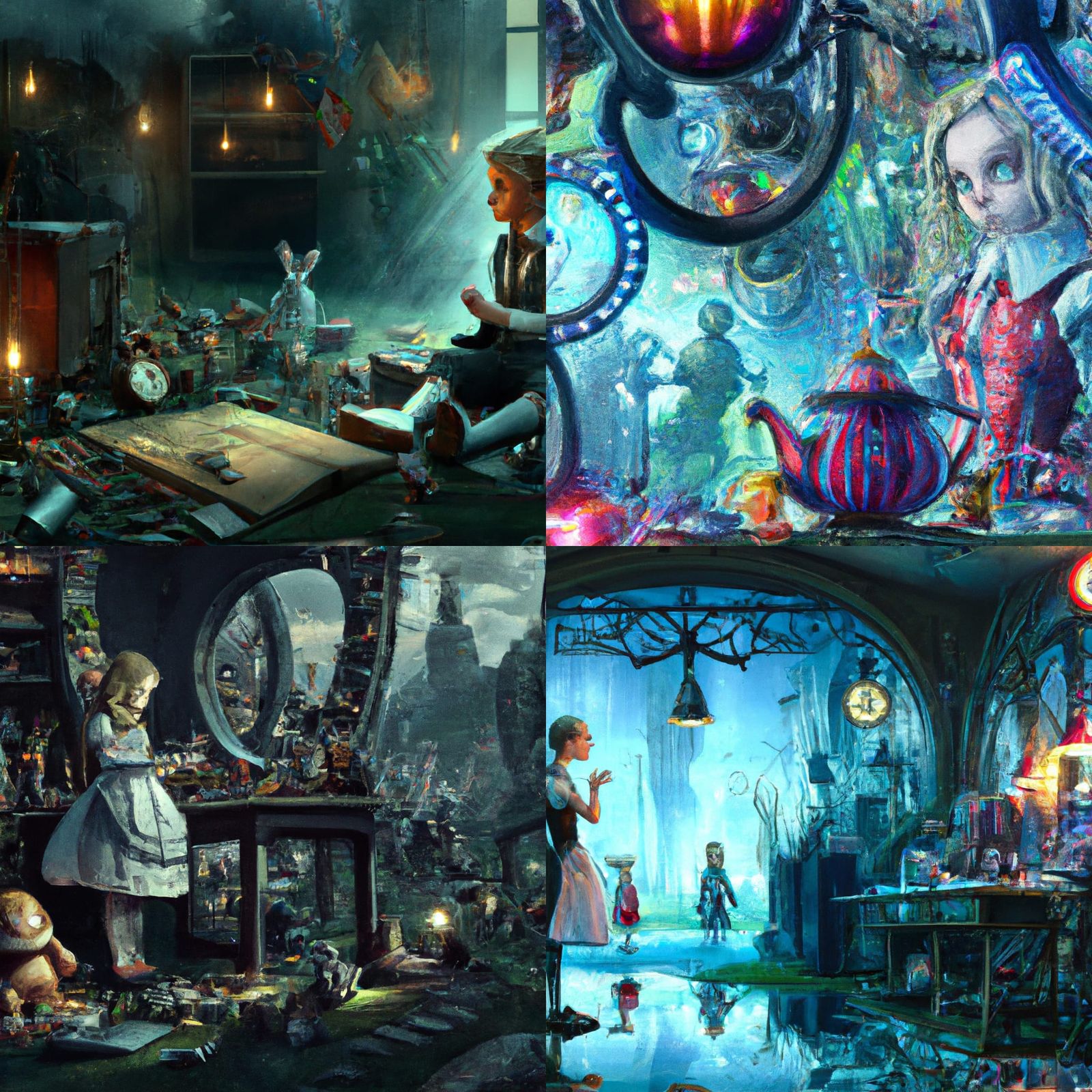 alice in wonderland; by thomas dodd