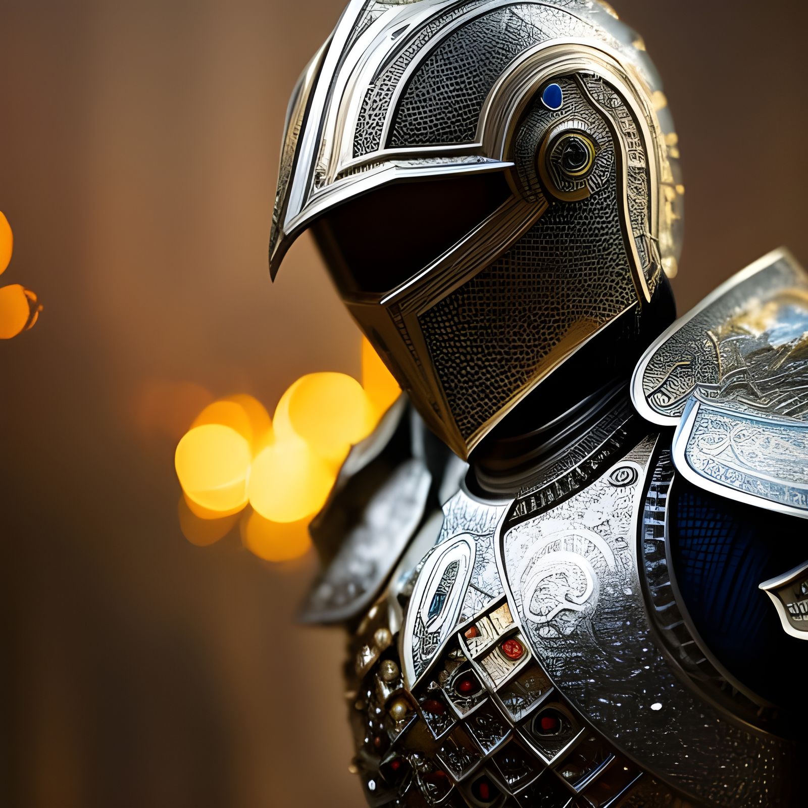 The Knight in Shining Armour 