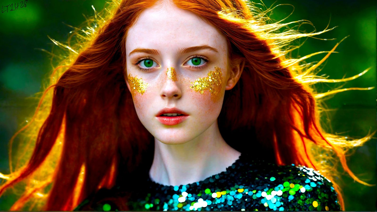 Sela Kialani - Glitter in the air series.