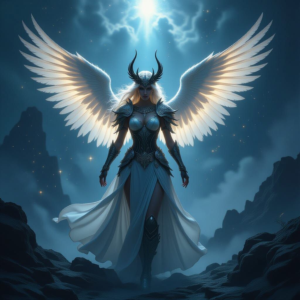 A celestial valkyrie, 1