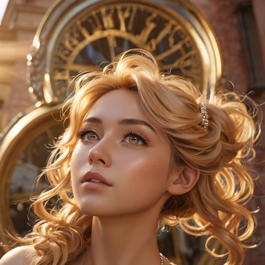 wide-angle storybook realism beautiful golden ratio composit...