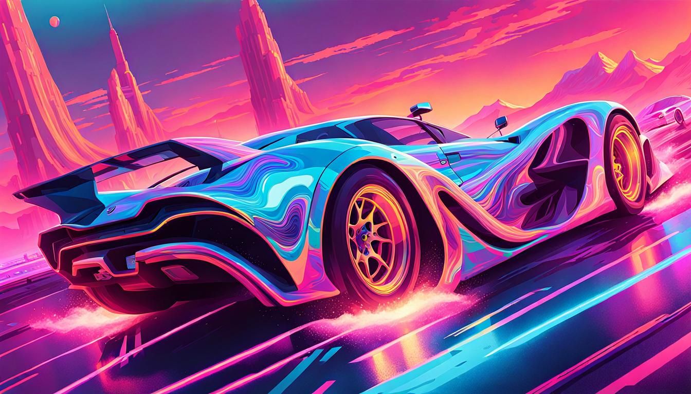 Vaporwave Velocity  by @Chaonea