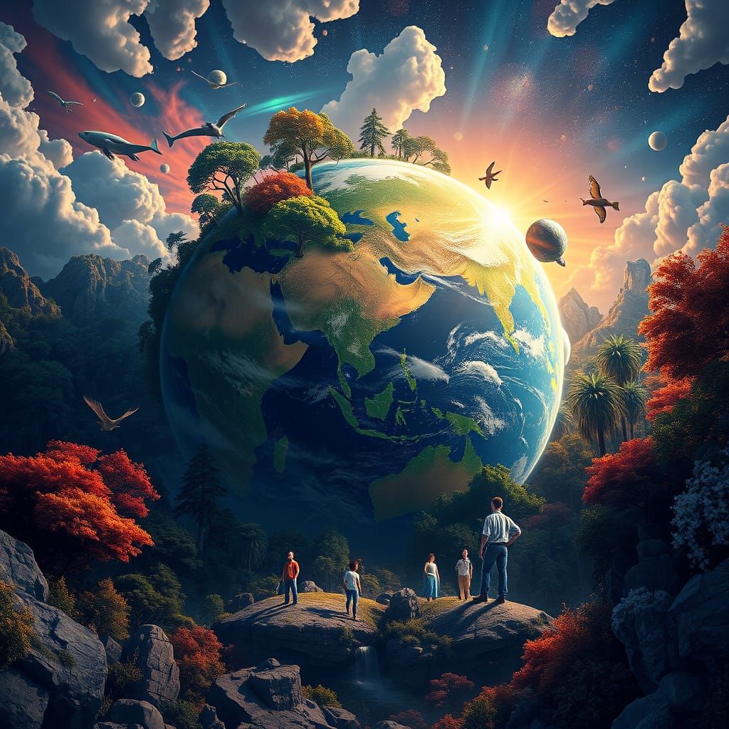 Happy Earth day   by @Orphelia 