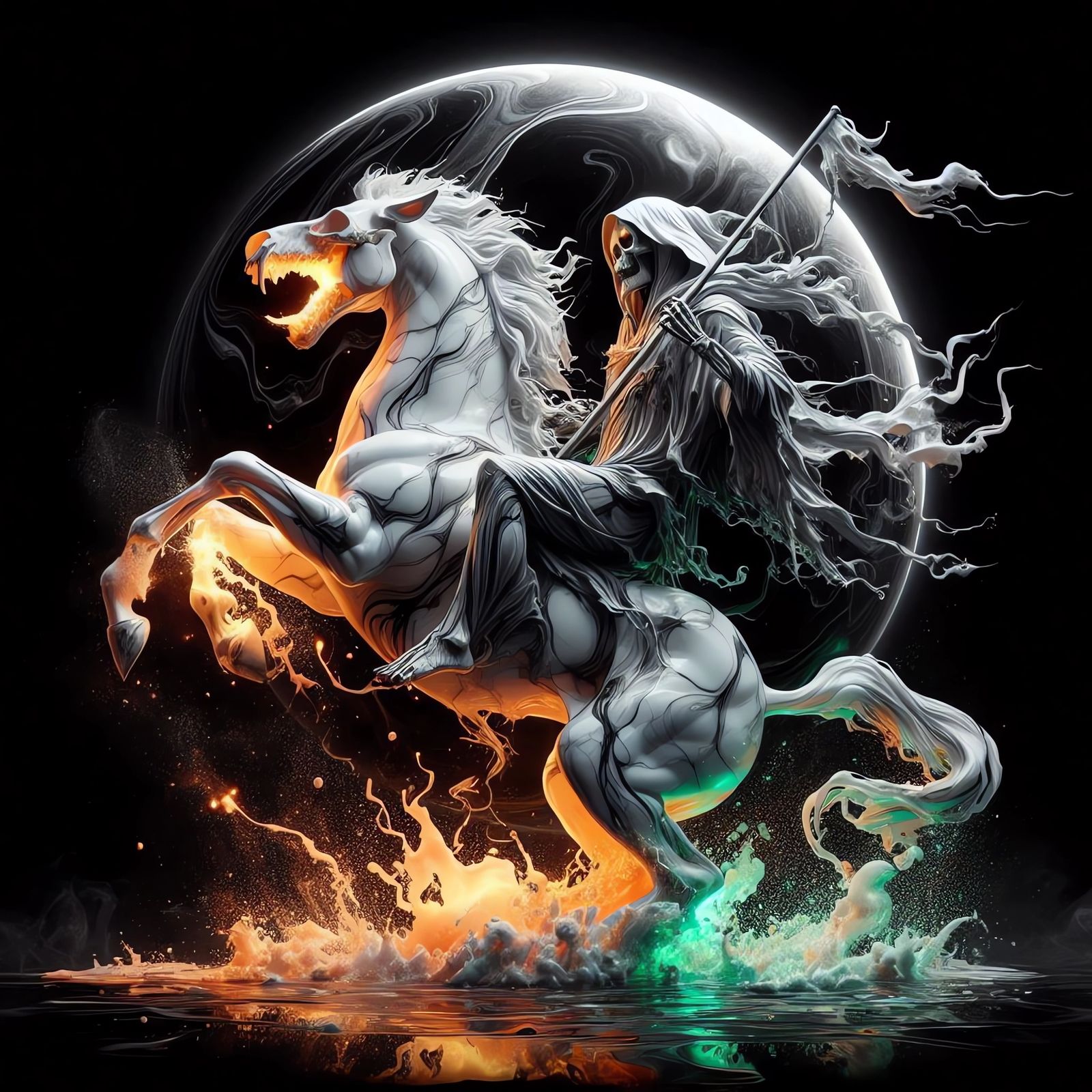 On the border of two worlds