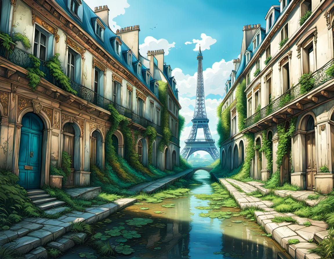 Abandoned Paris  by @Micheal Bomberger