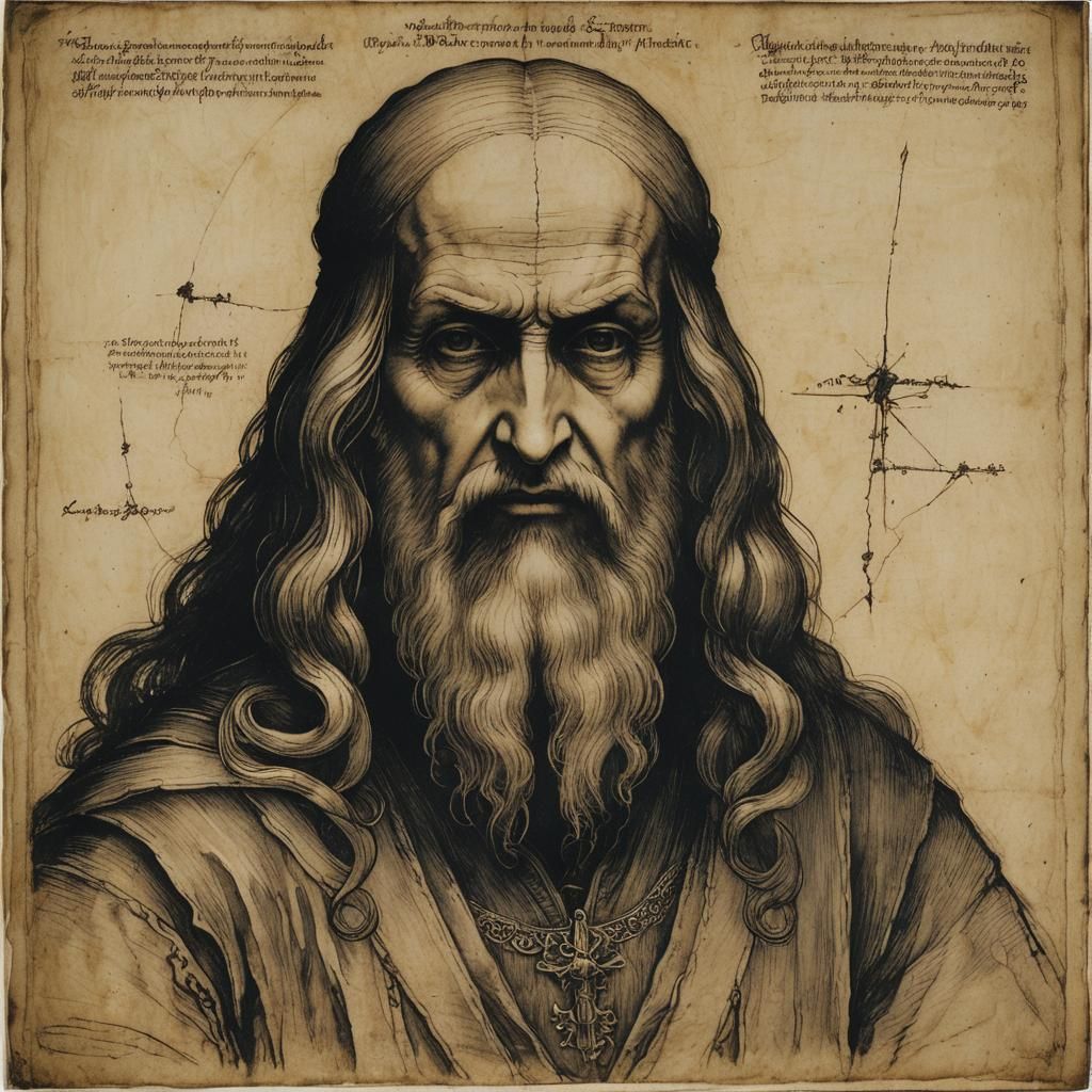 Grimdark by Leonardo da Vinci - AI Generated Artwork - NightCafe Creator