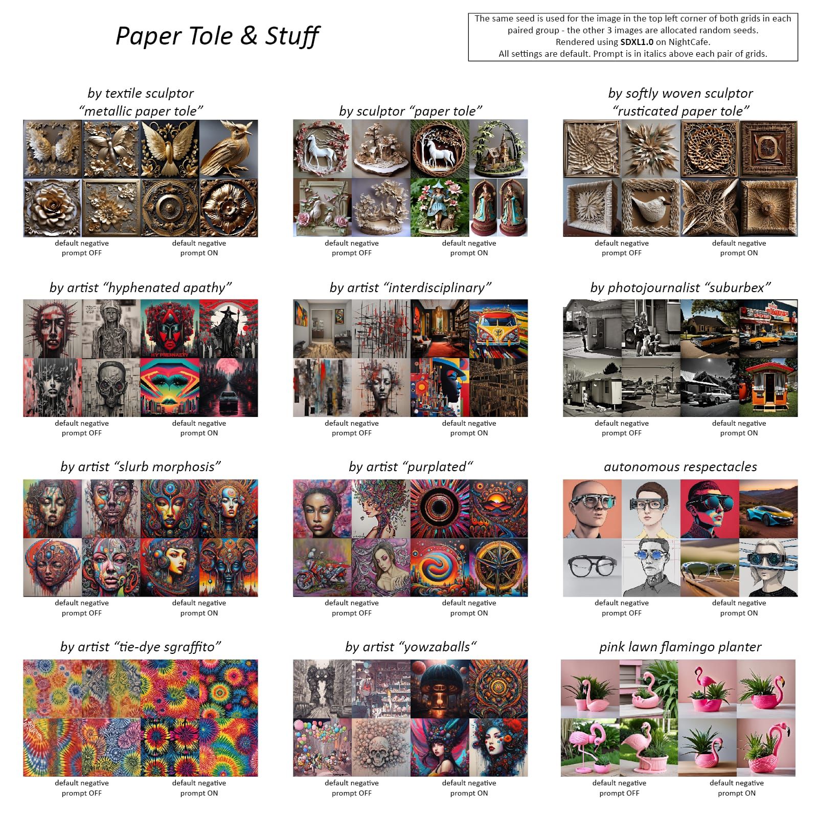 SDXL Paper Tole & Stuff