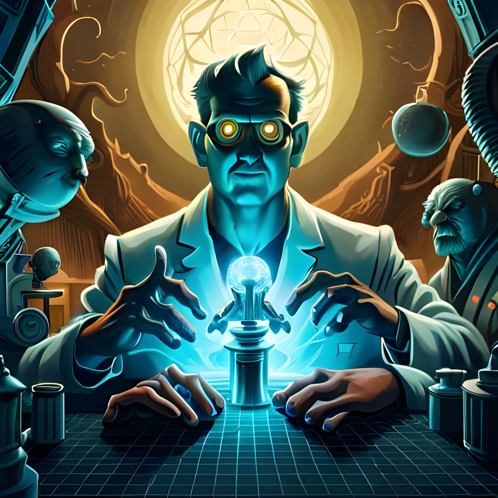 Mad Science  by @SpaceViking