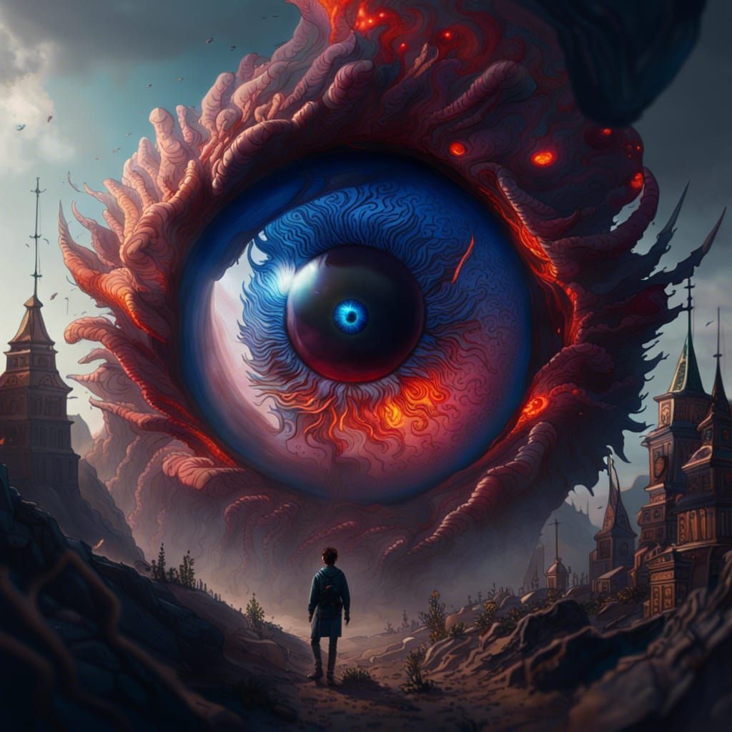 When the universe looks back  by @InnsmouthMotel