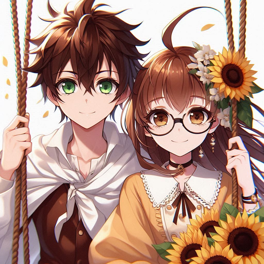 Swinging together ❤️