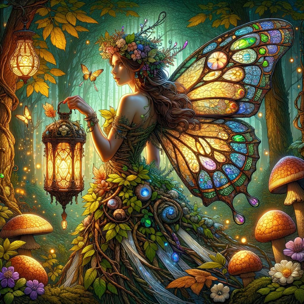 Whimsical Grove Fairy  by @Teresa Ann Chesnut