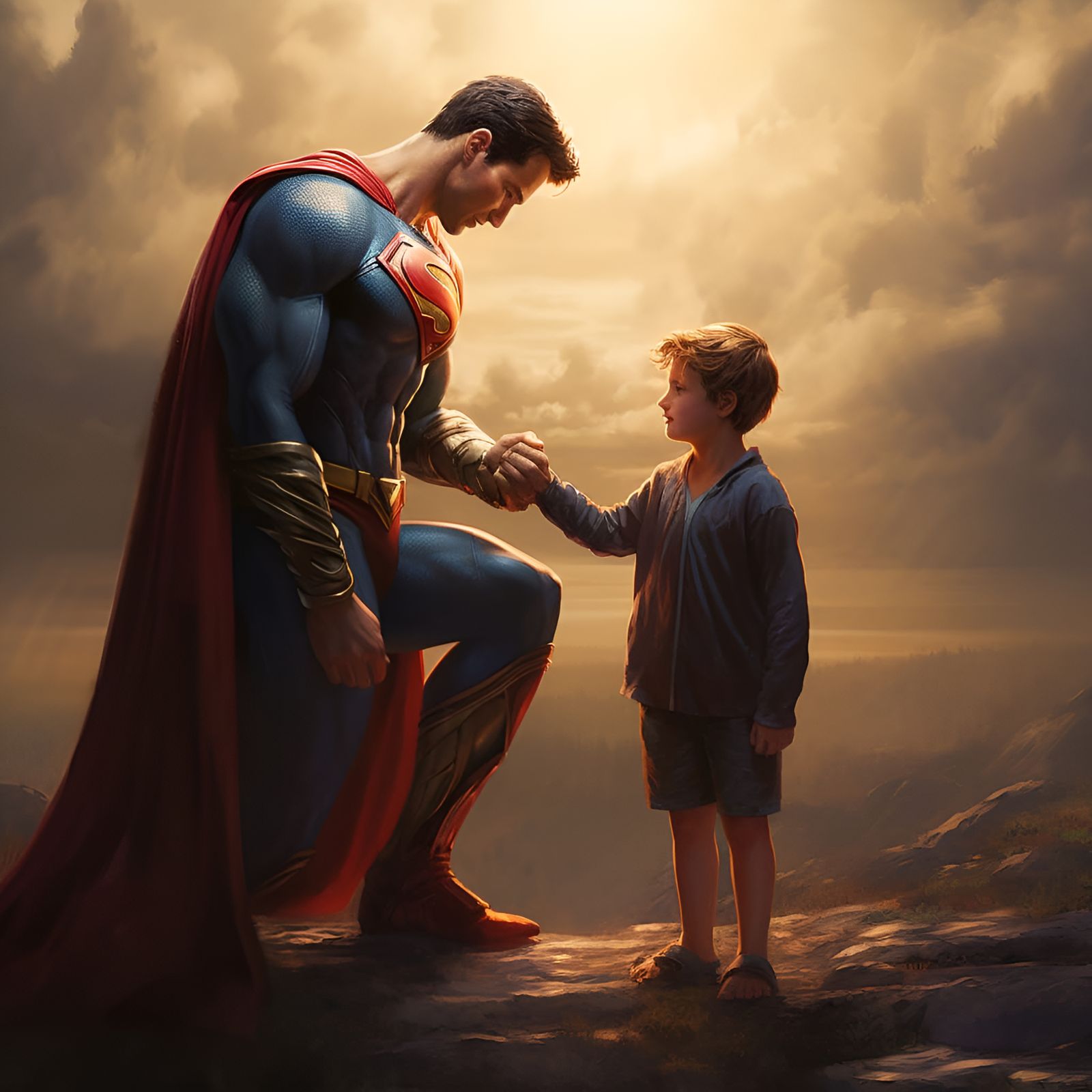 "Be careful out there, Superman."