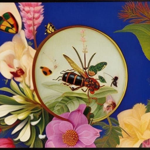 Insects are friendly, insects are important beetles sing hosanna