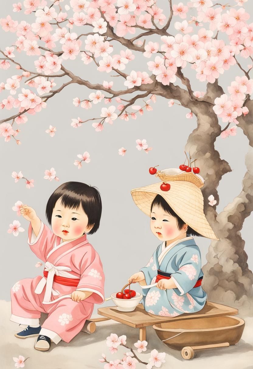 Japonisme style by Birtha Lum