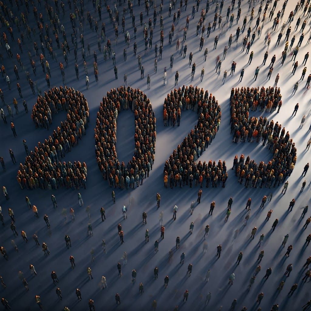 Thousands Unite as One in the Year 2025