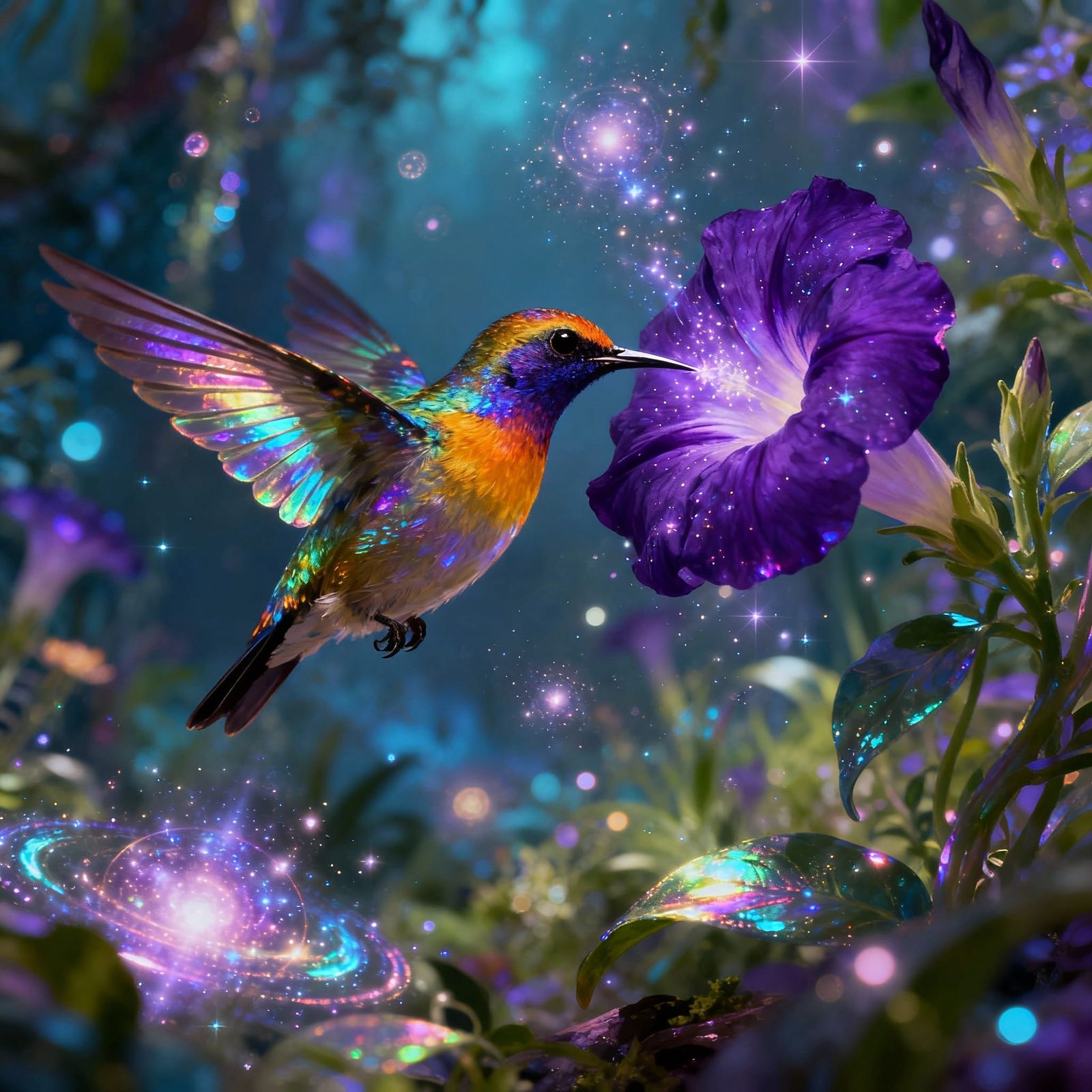 Drinking from the nectar of life  by @QSarah