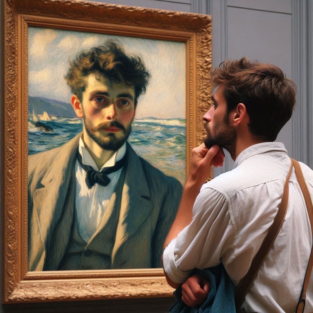 Hmmm ... a portret of Renoir