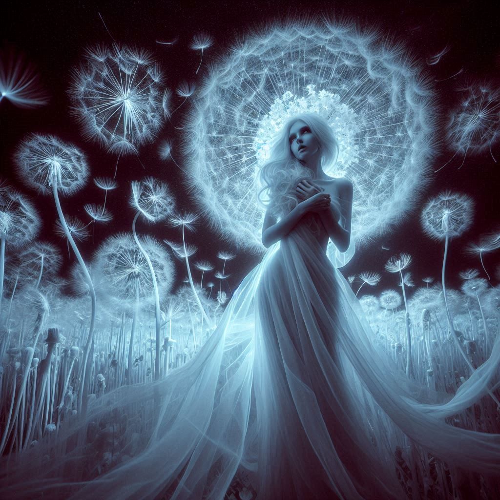 Ghostly Dandelions