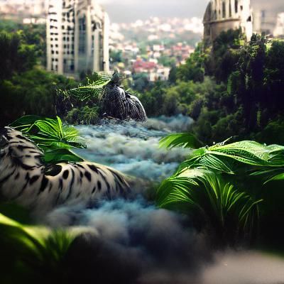 majestic being jungle