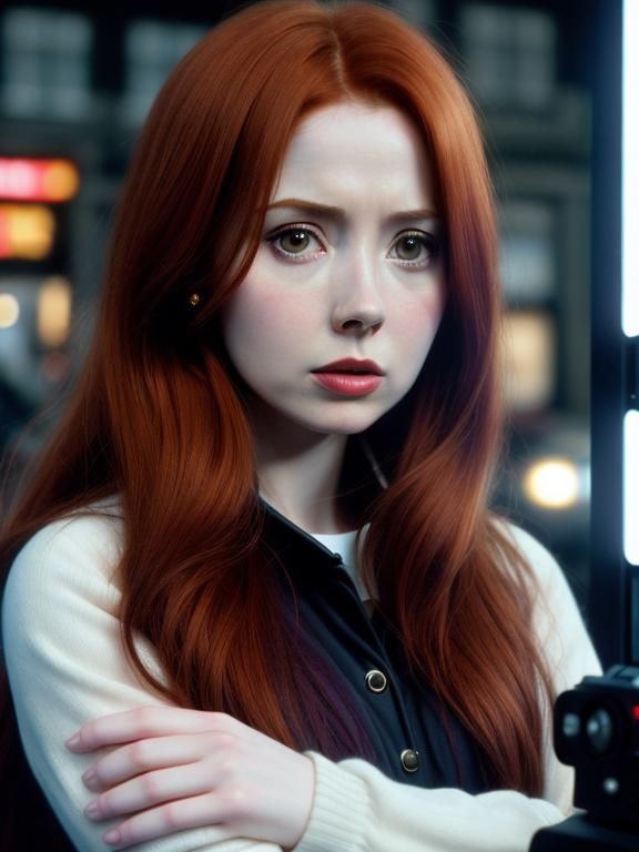 Amy Pond Karen Gillan Ai Generated Artwork Nightcafe Creator