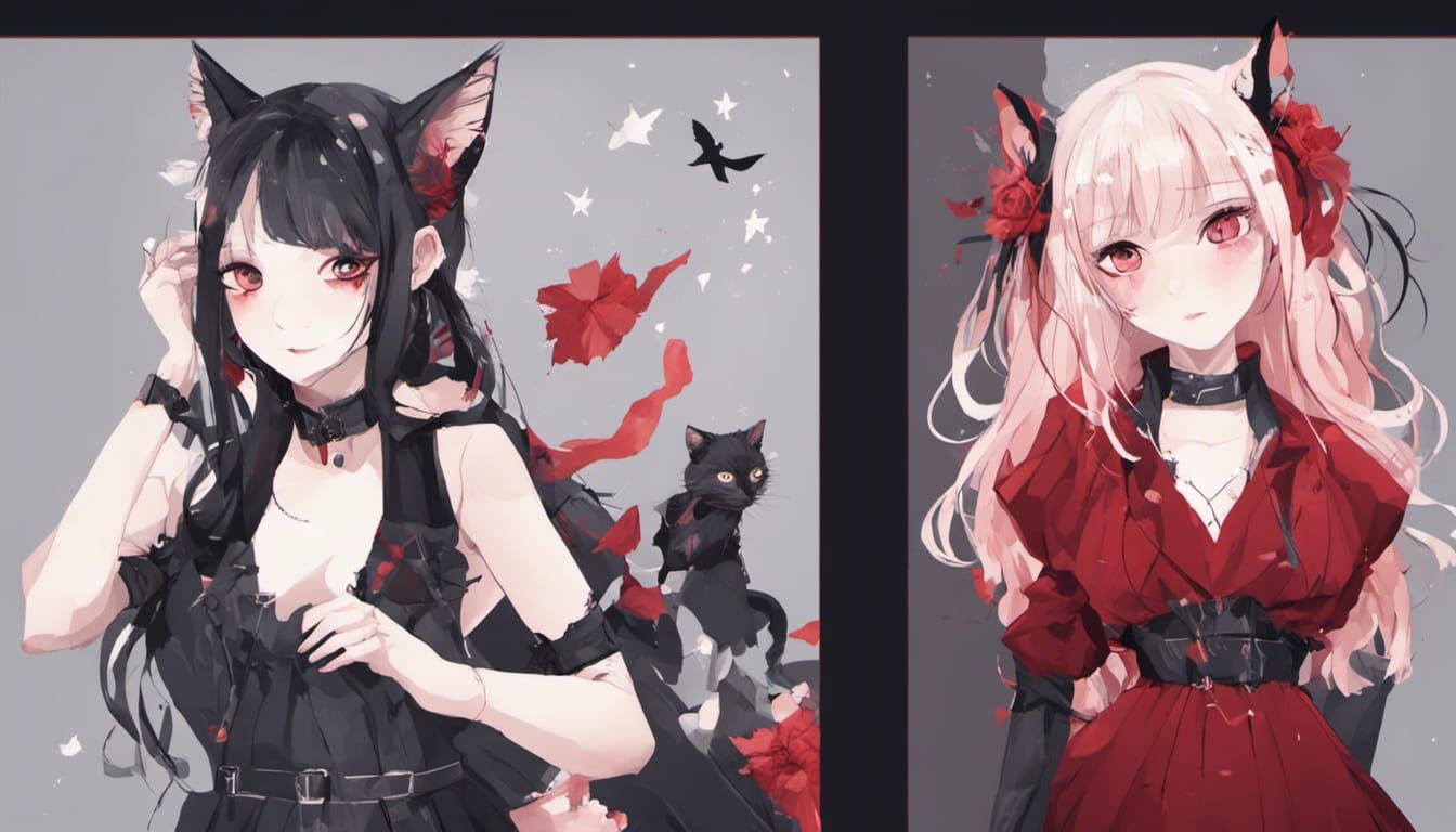Black and Red