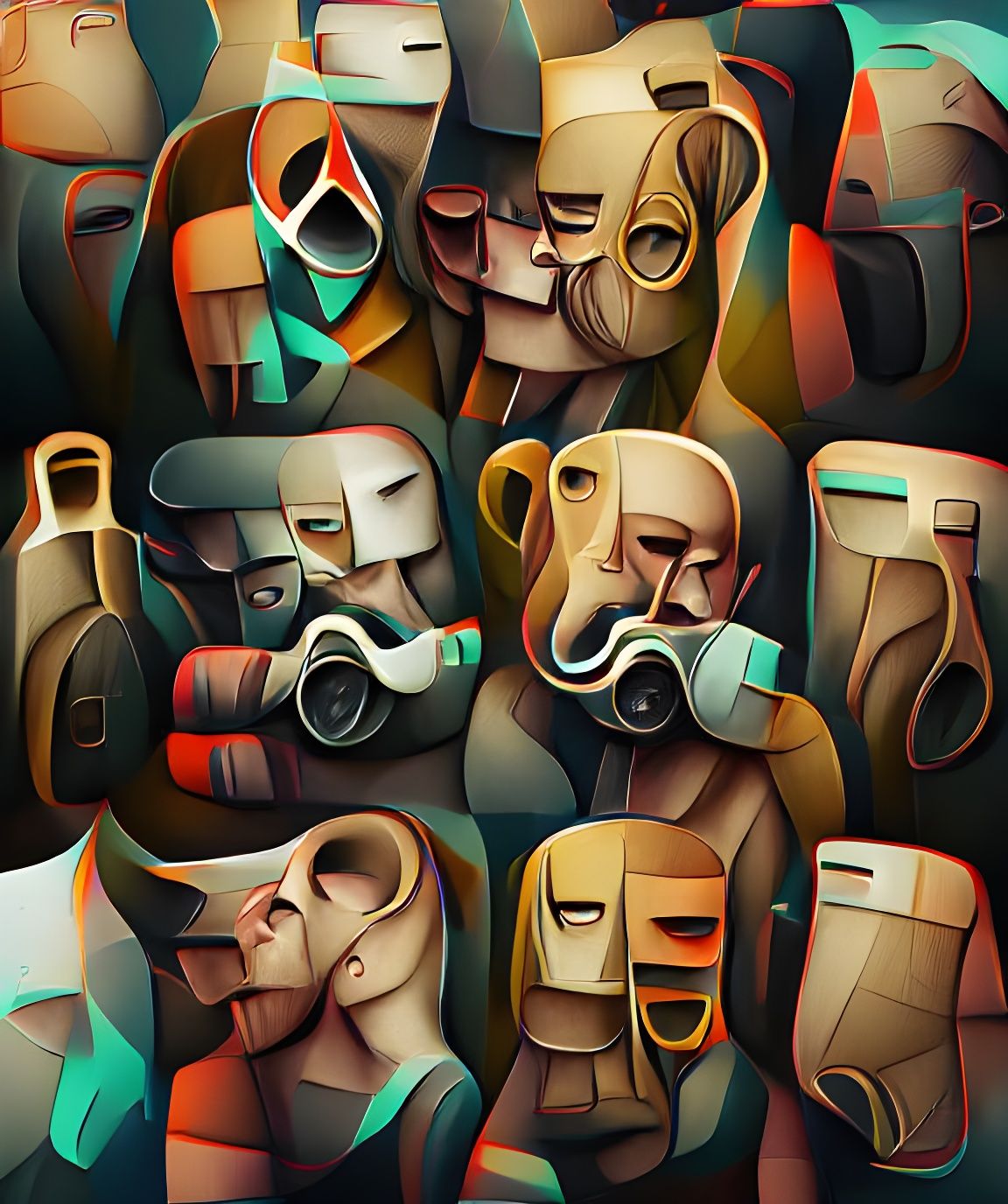 Gas masks By Ryan Barger