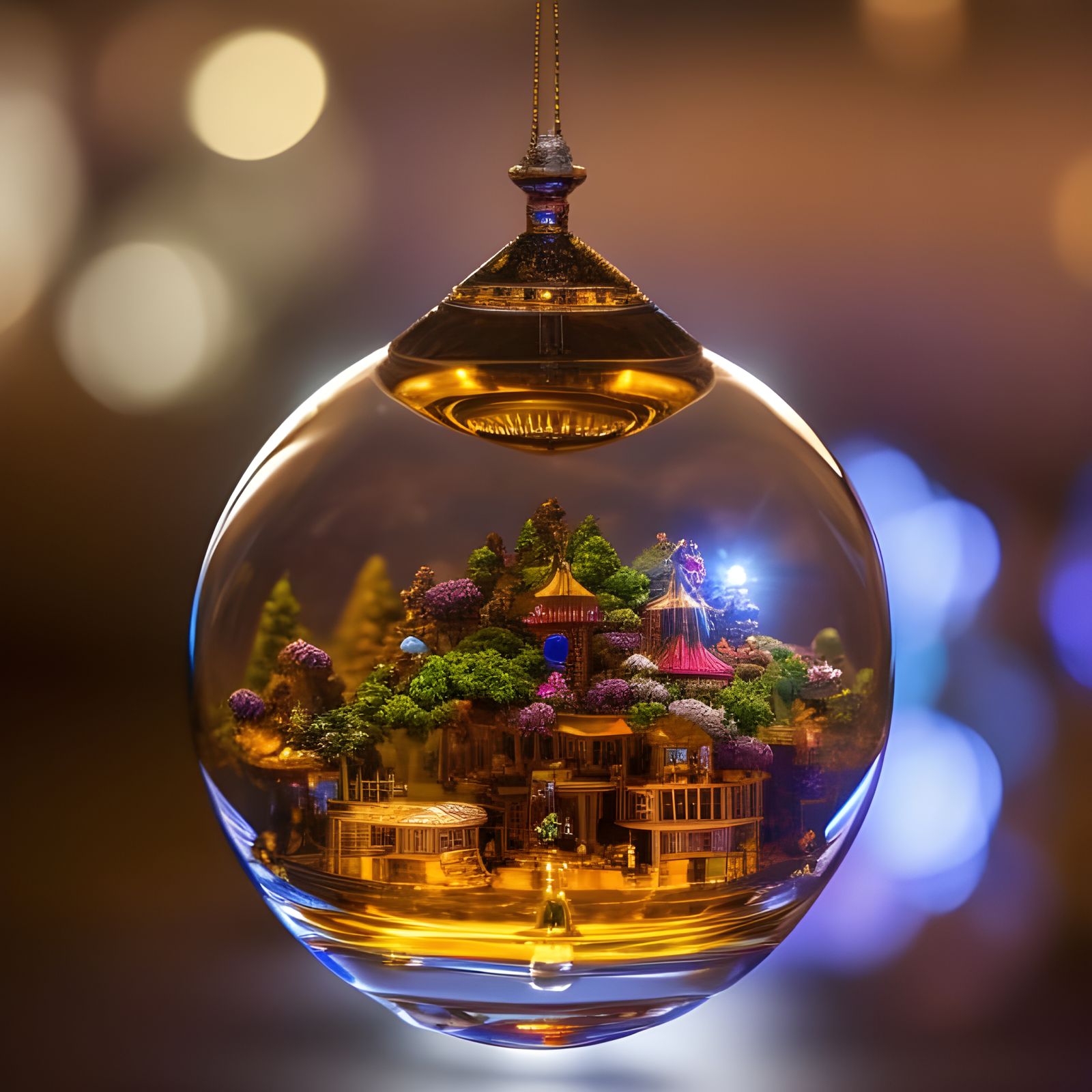 Wonderland Pendant  by @beetleink